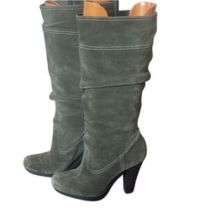 Women’s Michael Kors Suede Leather heeled boots 7